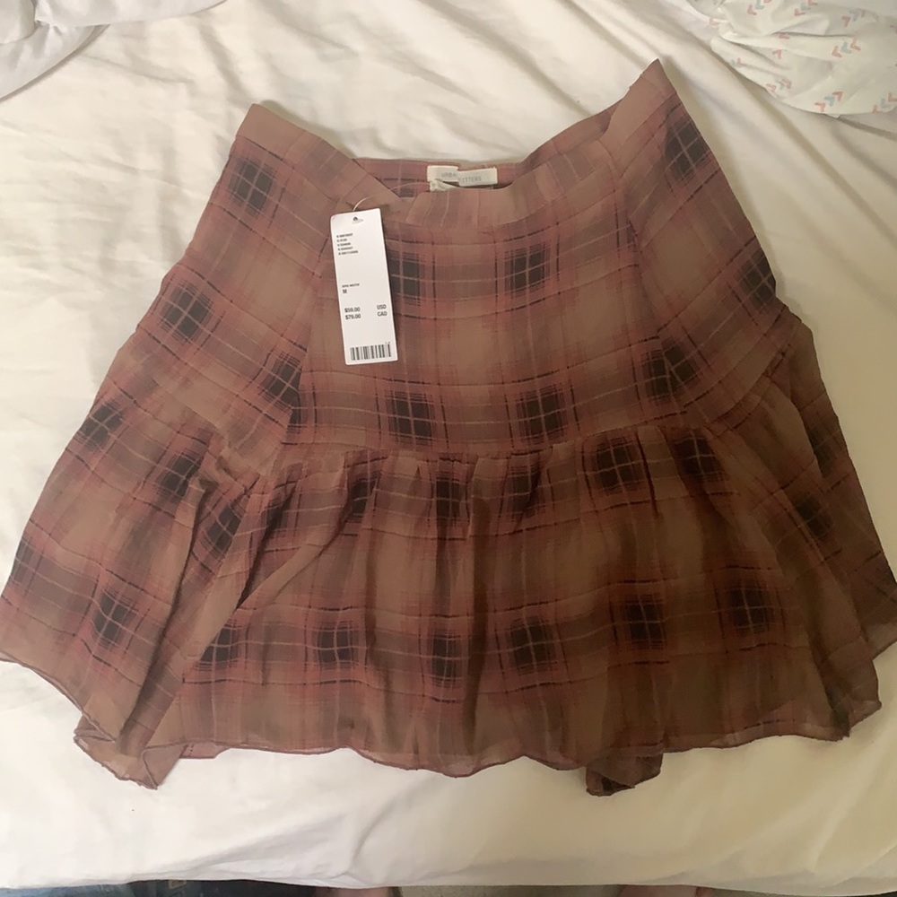 Plaid Urban Outfitters Skirt